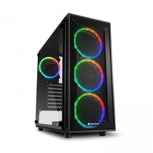 Caixa ATX Sharkoon TG4M RGB Vidro Temperado